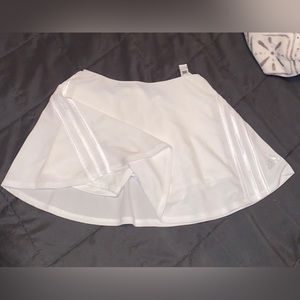 White Adidas skirt